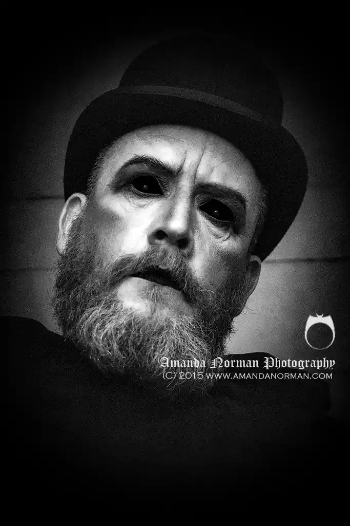 Alternative portrait in the style of Gothic Horror by Amanda Norman