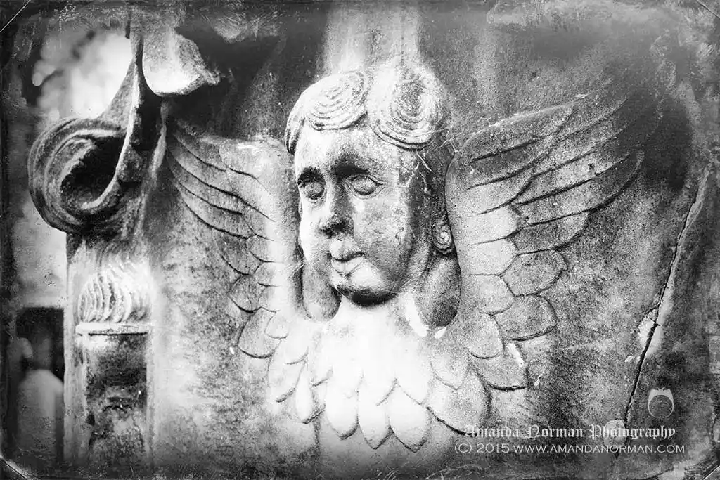 Photograph of a death head in Edinburgh